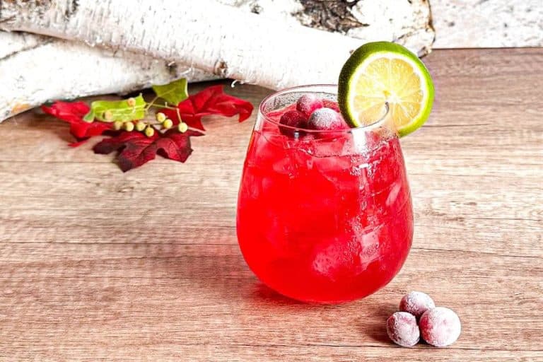 Cranberry Orange Cocktail With Ginger