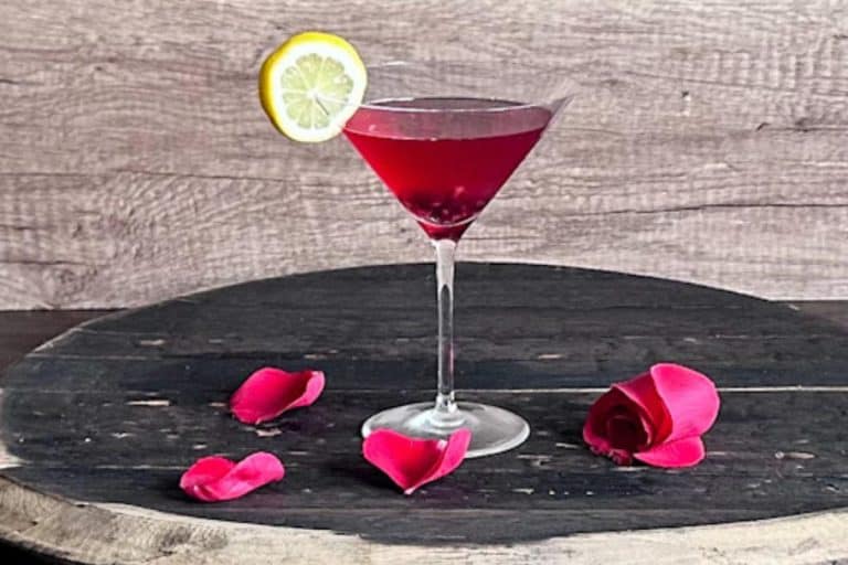 Romantic Pomegranate Martini for Valentine’s Day