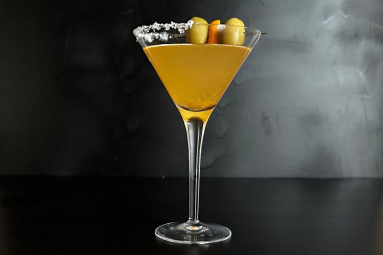 Hot & Dirty Martini
