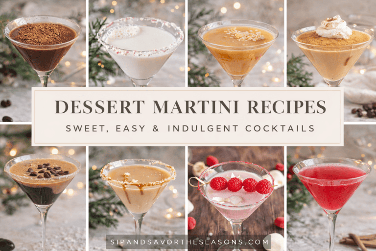 Dessert Martini Recipes That Taste Like a Treat in a Glass