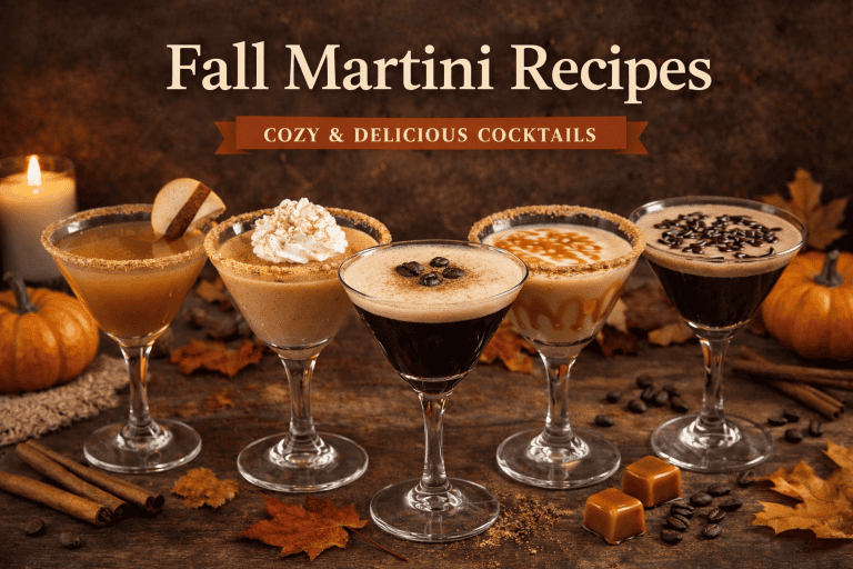 Fall Martini Recipes That Feel Like Cozy Season in a Glass