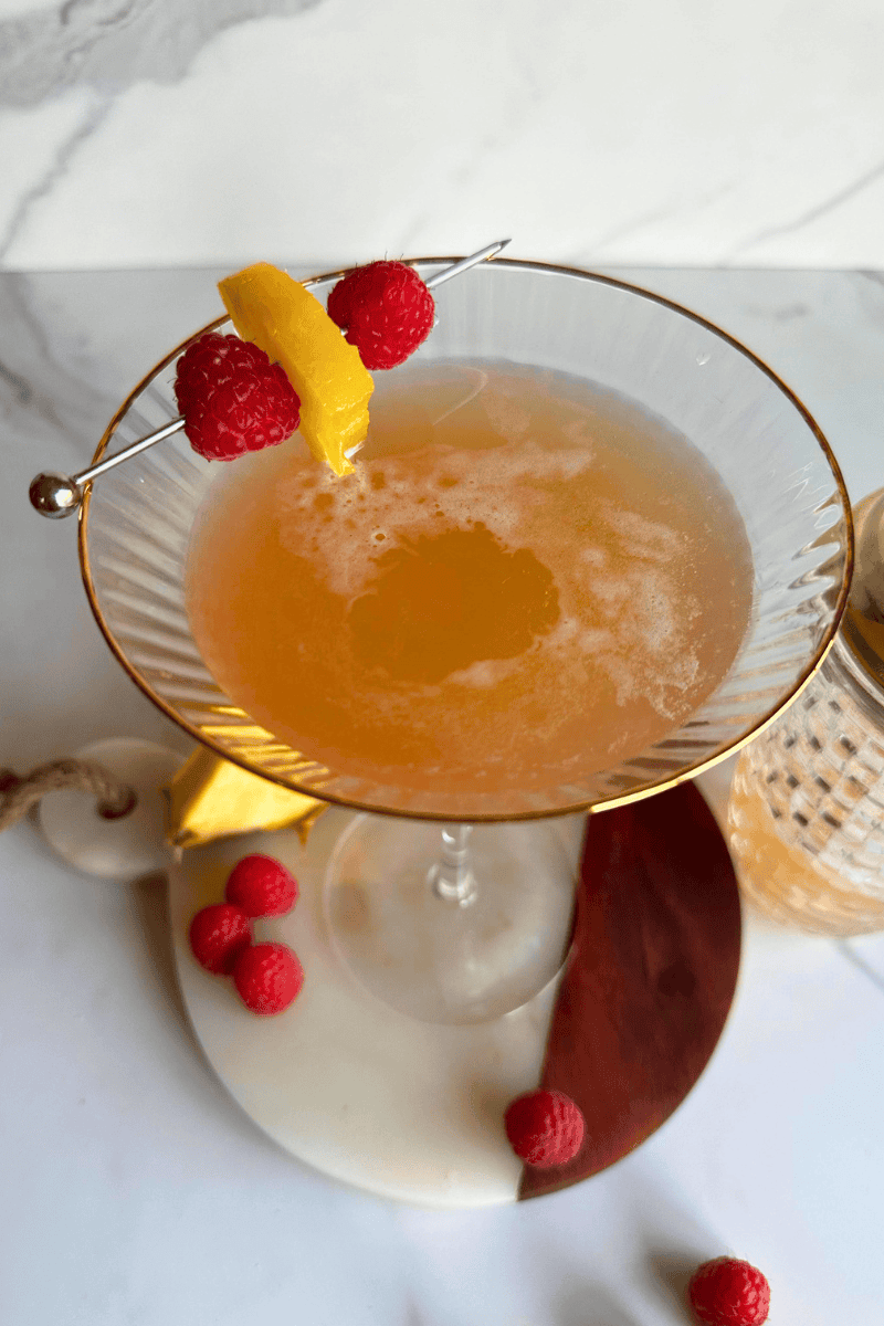 French Martini 🍸 (Sweet, Fruity & So Easy to Make)